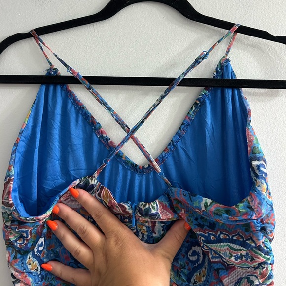 NSR revolve boho maxi dress floral summer dress - Picture 3 of 7